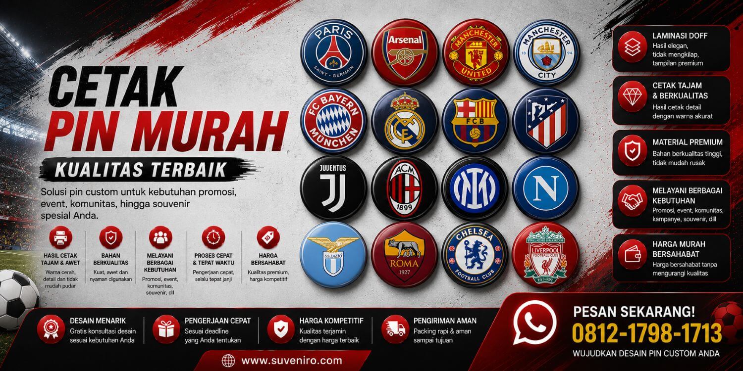 cetak pin murah jual pin murah