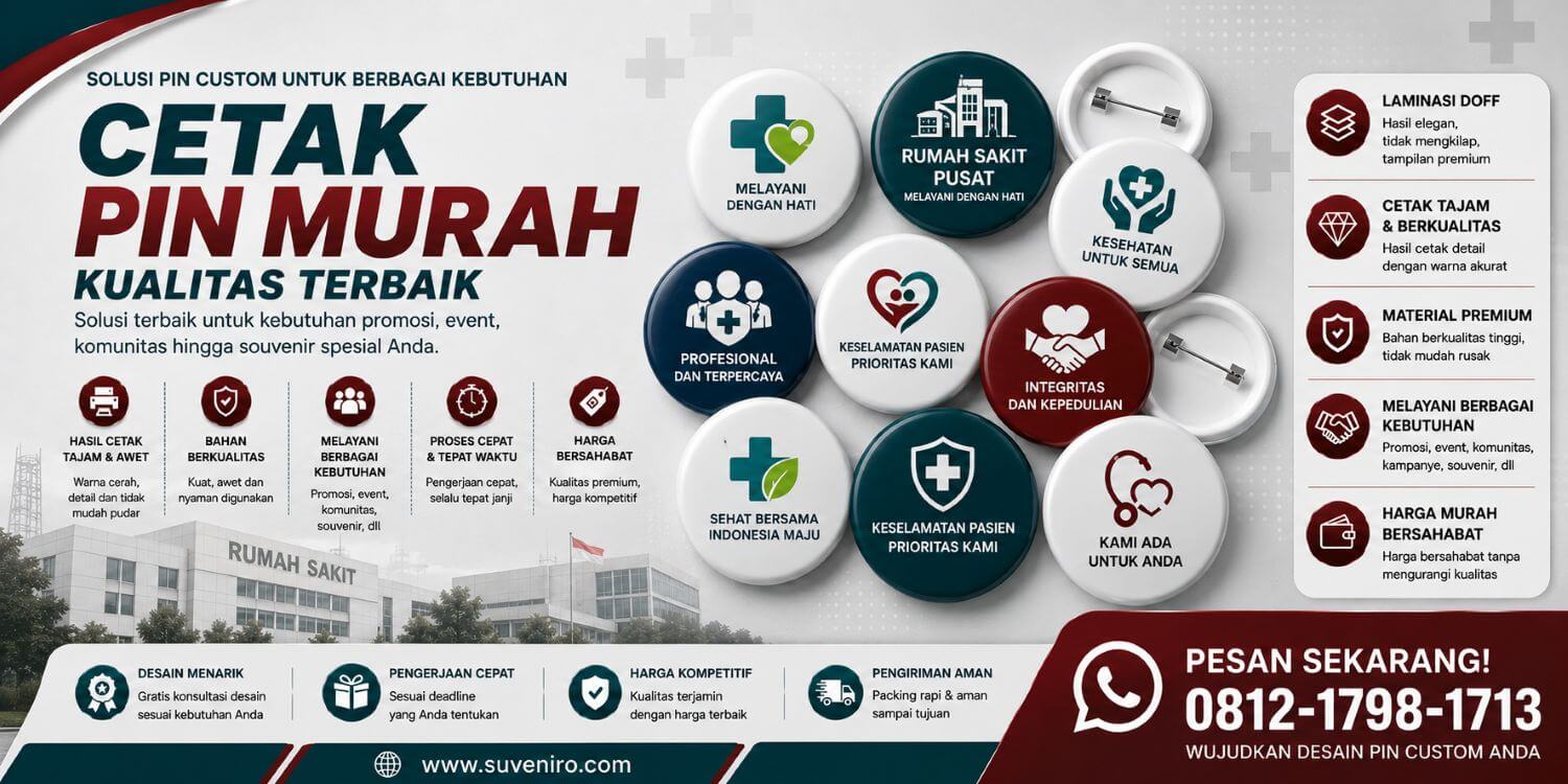 cetak pin murah jual pin murah