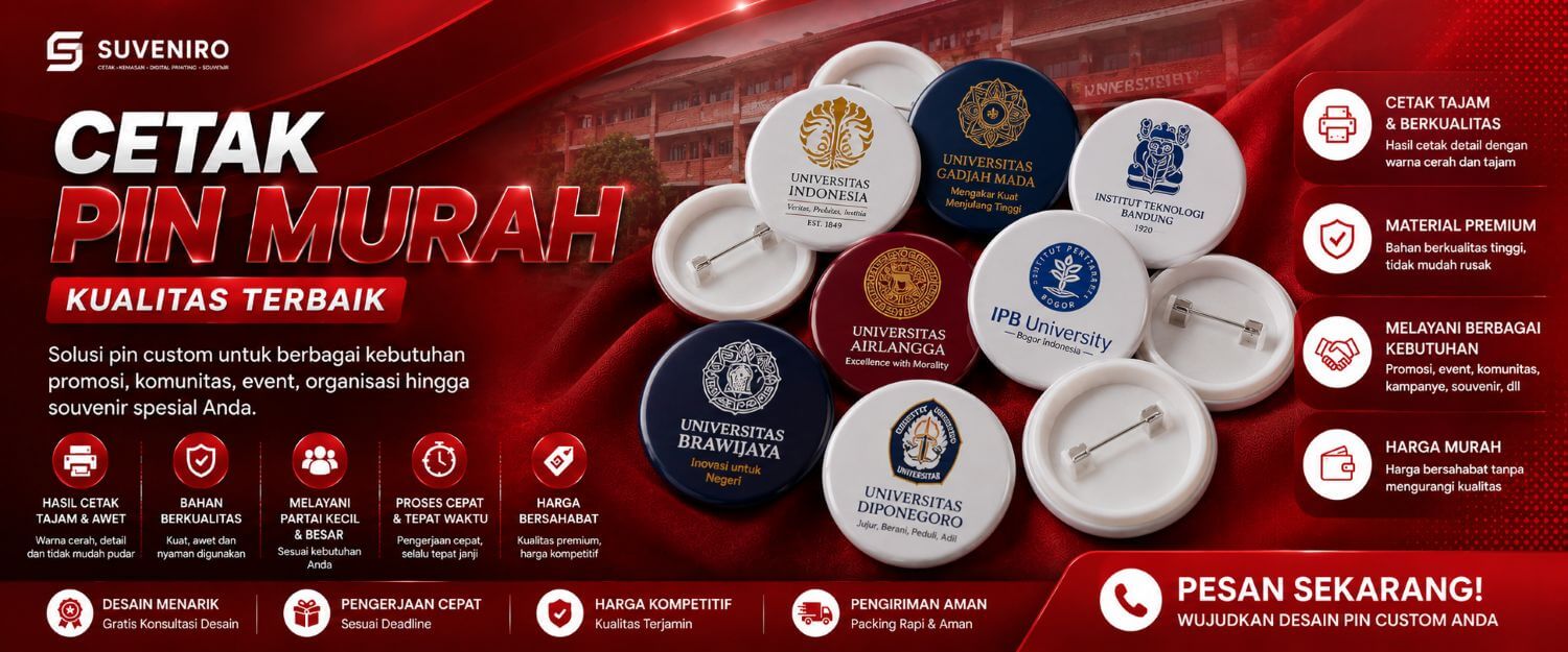 cetak pin murah jual pin murah