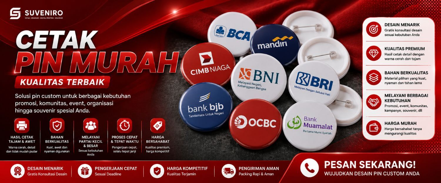 cetak pin murah jual pin murah