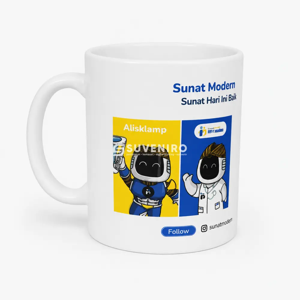 Bikin Mug Custom Printing Suveniro